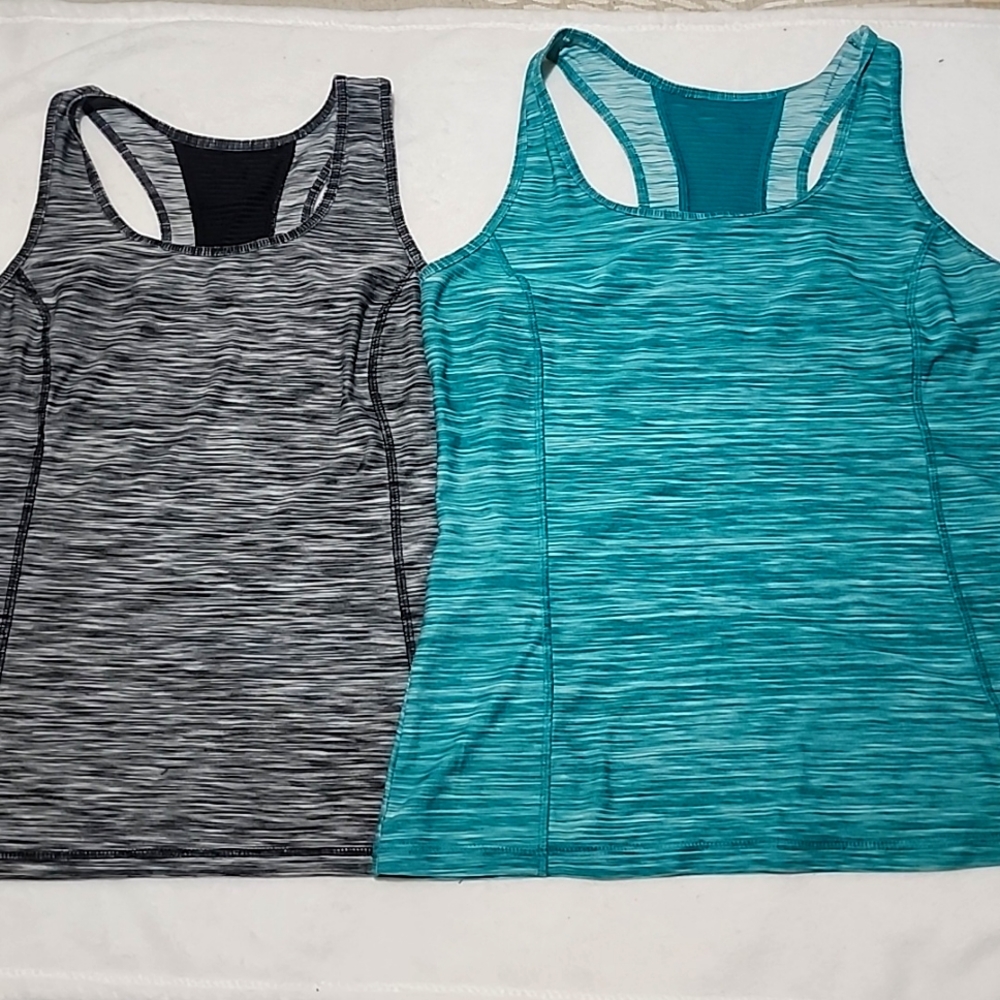 Danskin now fitted athletic tank tops